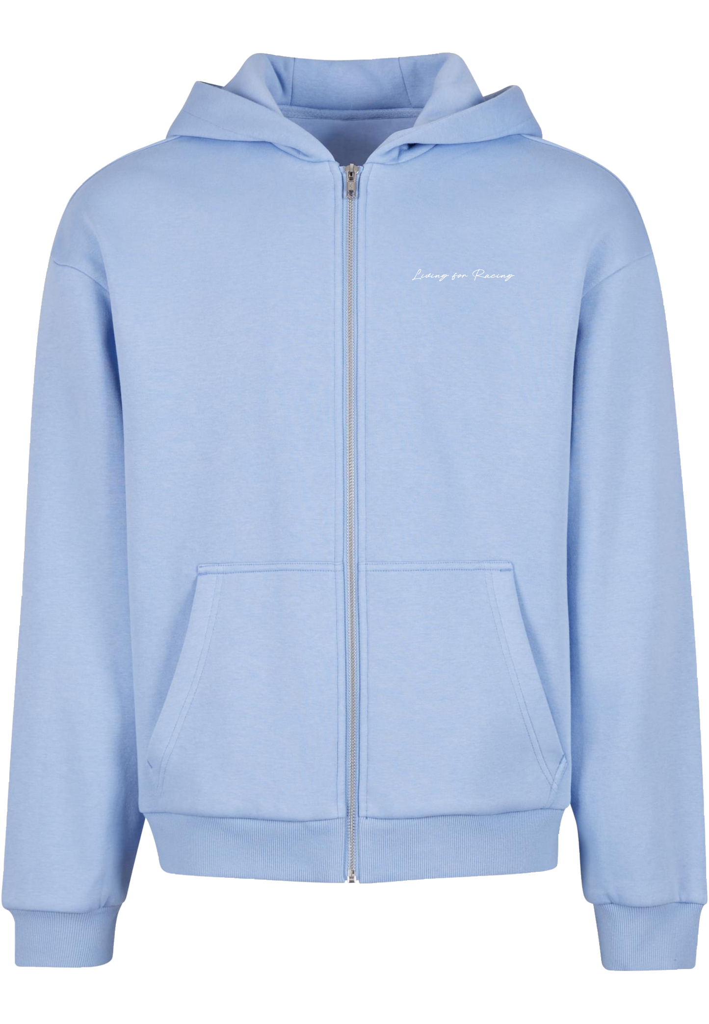 Zipper "LetterArt" Baby Blue