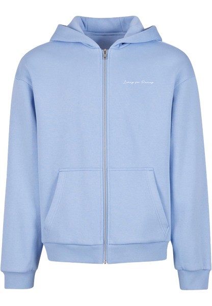 Zipper "LetterArt" Baby Blue