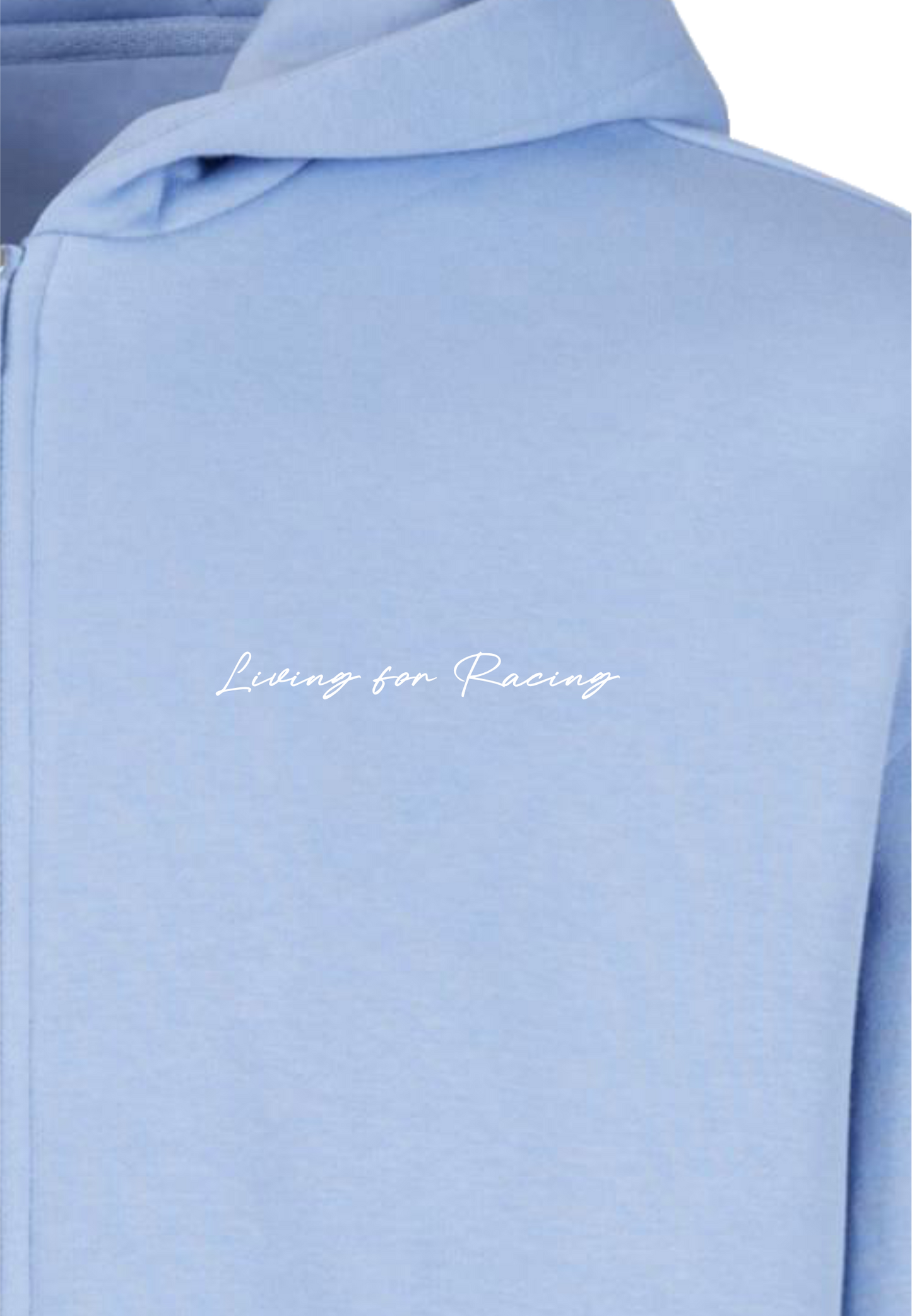 Zipper "LetterArt" Baby Blue