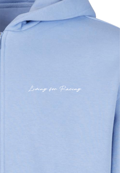 Zipper "LetterArt" Baby Blue